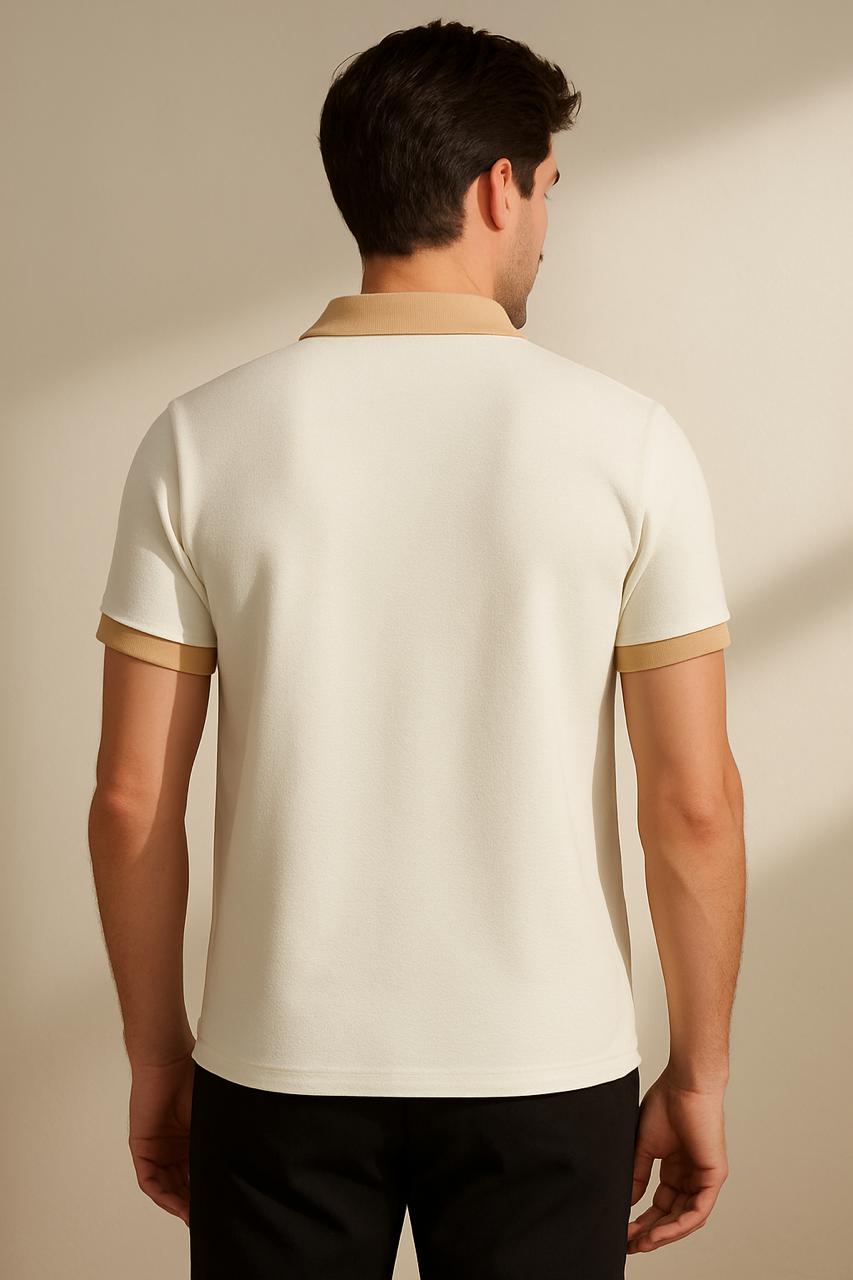 Polo Zipper Tee Shirt